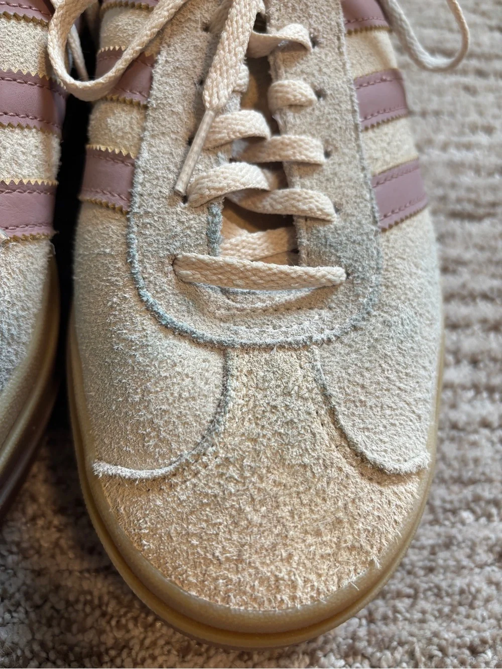 Adidas Gazelle bold platform sneakers size 10
